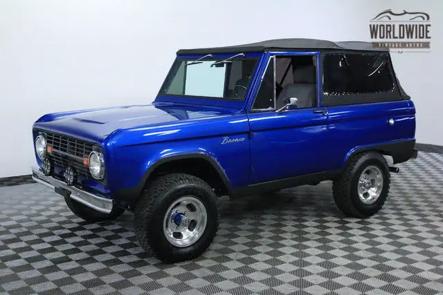 1967 blue frame off restored uncut ps pb disc!