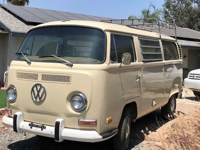 1971 vw bus westfalia camper, volkswagen campmobile beautiful van