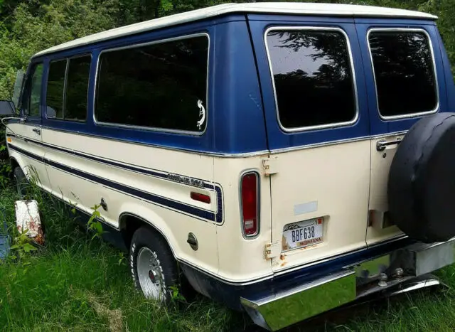 1979 ford van e150 ford van highly optioned econoline chateau
