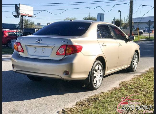 2009 toyota corolla xle for sale in florida by owner