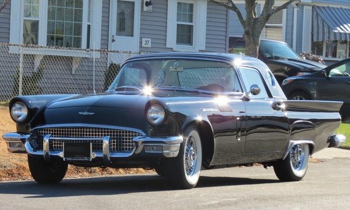 1957 ford thunderbird restored hardtop