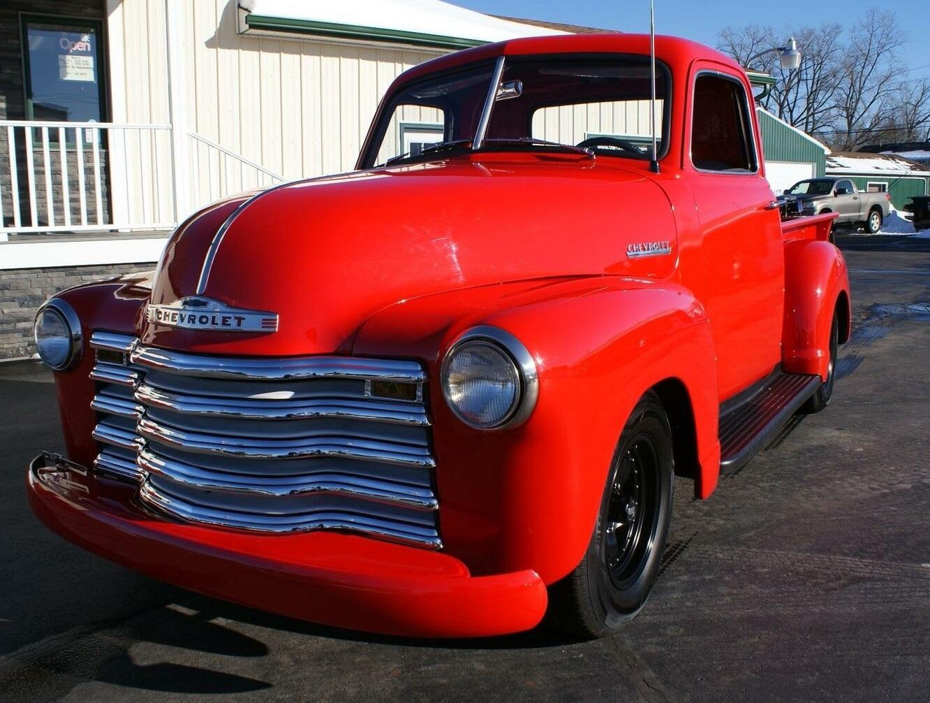 1950 chevrolet 3100 short box pick up 350 v8