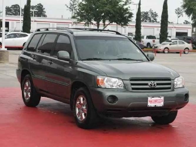 2005 toyota highlander 4-cyl in spring, tx