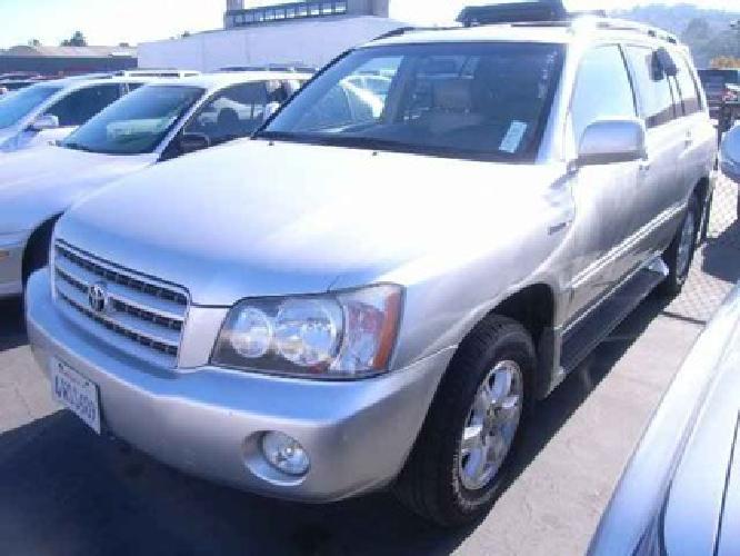 2002 toyota highlander awd limited in san rafael, ca