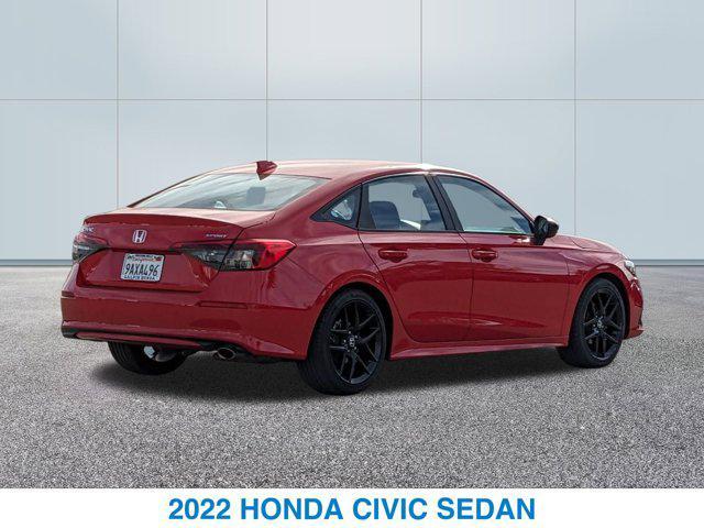 2022 honda civic sport
