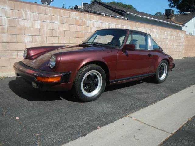 1983 porsche 911sc targa low reserve can ship