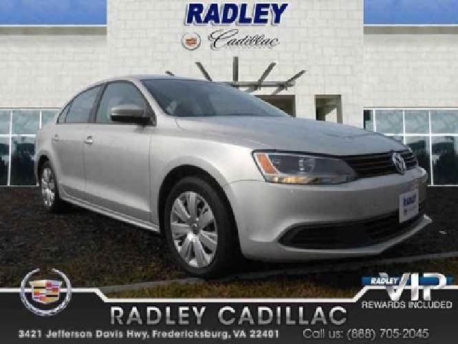2012 volkswagen jetta sedan se pzev in fredericksburg, va