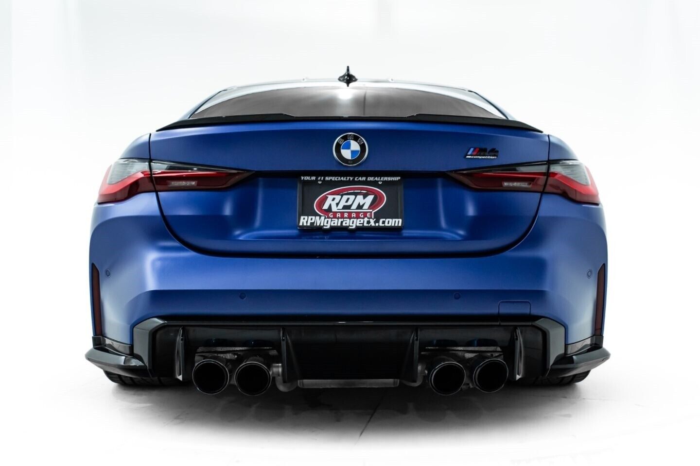 2022 bmw m4 competition xdrive in rare frozen portimao blue