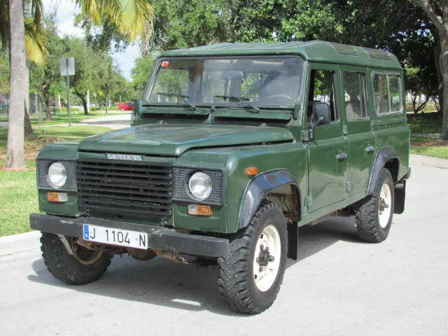 1988 land rover santana 2500dl, 109, lhd, 4x4, 7 pass, 5 spd, 4 cyl diesel, fl