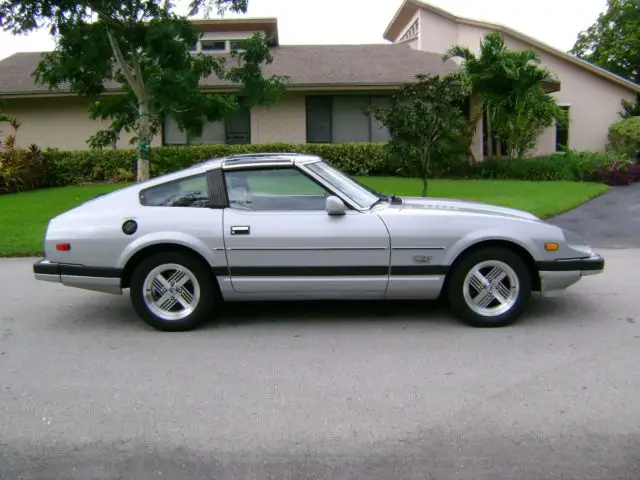1982 280zx turbo 5spd. - 52000 mi. - 100% orig. - silver / gray - garaged new