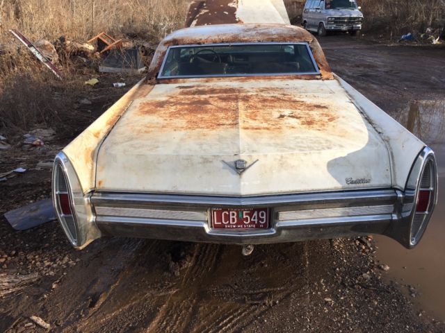 1968 cadillac coupe deville - project or parts car, complete, l@@k!!
