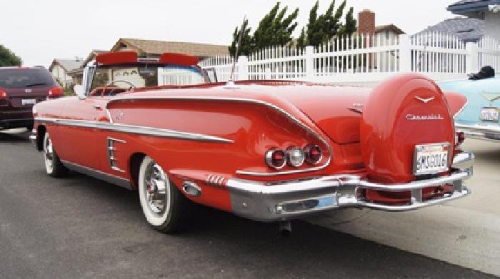 1958 chevrolet impala convertible in chula vista, ca