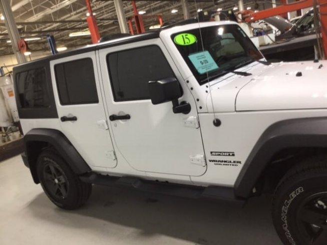 2015 jeep wrangler 4wd unlimited sport for sale in aberdeen, south dakota