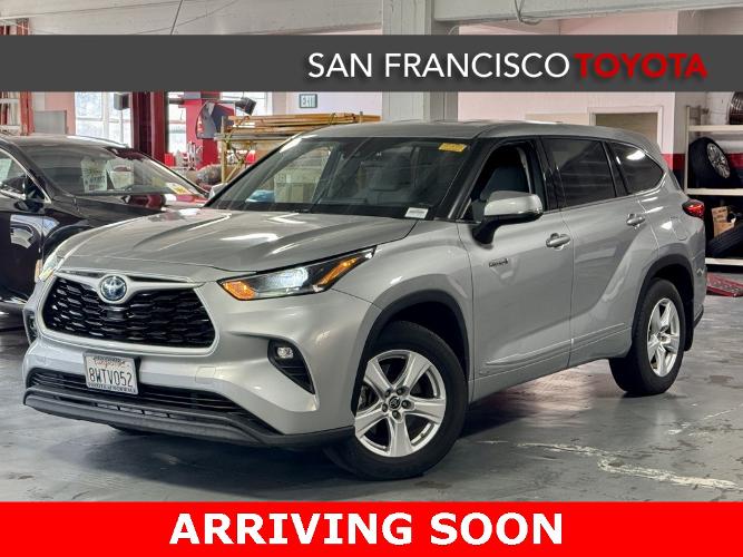 cpo 2021 toyota highlander hybrid le