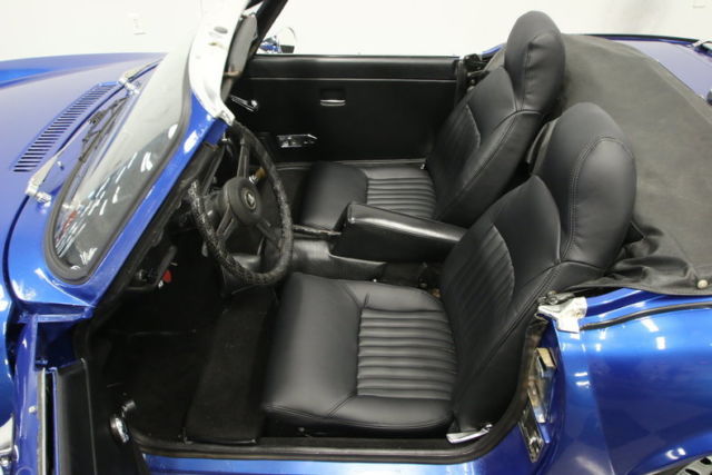 great driving spitfire, believed to be original 1.3 i4, 4 sp manual, front discs
