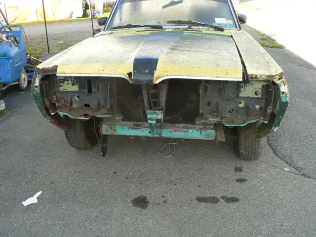 1967 mercury cougar base shell has been stripped no motor