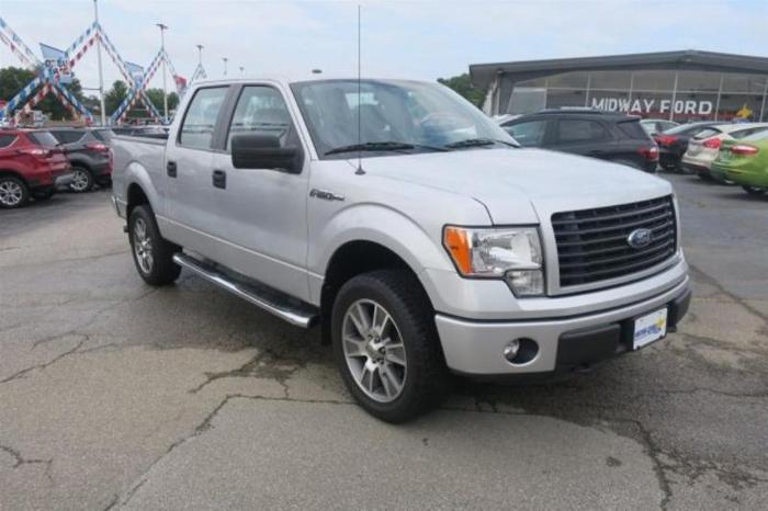 2014 ford f-150 stx 4x4 stx 4dr supercrew styleside 5.5 ft. sb for sale in hurricane, west virginia