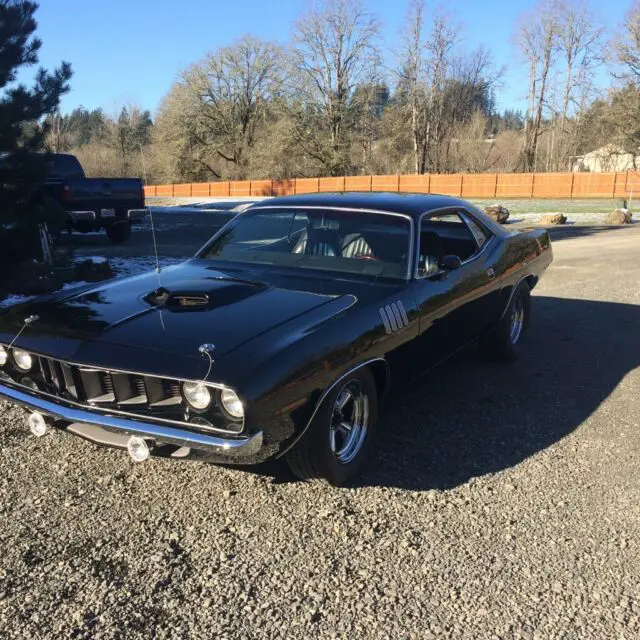 1971 plymouth 528 hemi barracuda original 383 car rotisserie restored