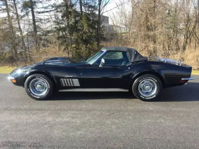 1971 chevrolet corvette #s matching convertible p/s, p/b automatic rwd v8 other
