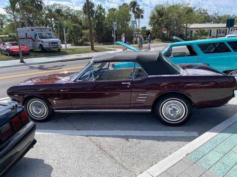 1966 ford mustang 4 7 l engine automatic convertible