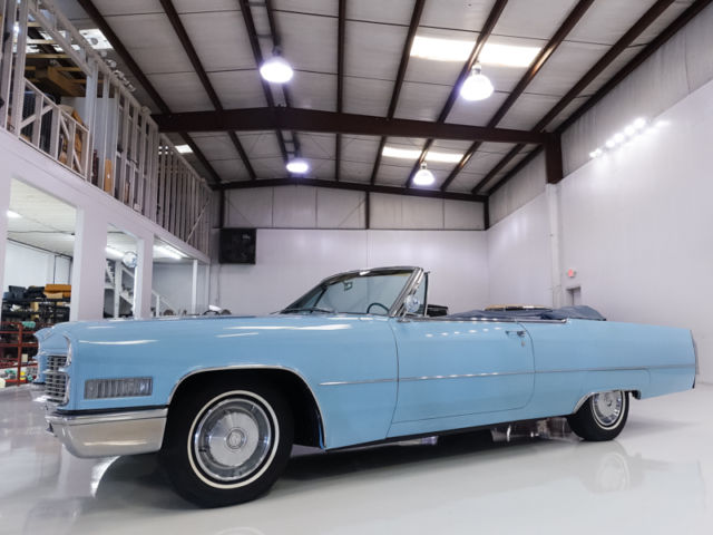 1966 cadillac deville convertible, recent fuel system service! numbers matching!