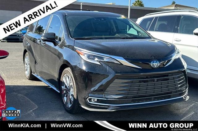 2023 toyota sienna platinum 7 passenger