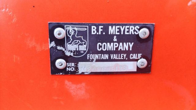 late 1960s meyers manx 1 dune buggy