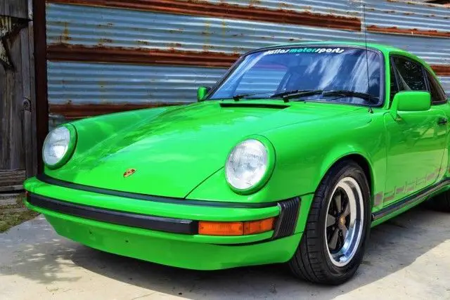 77 911 s~sunroof delete~ascot green~professionally resprayed~fresh service~