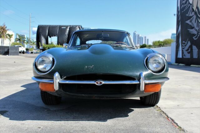 1970 jaguar e-type 1 miles british racing green coupe 4.2 stroked 4 speed