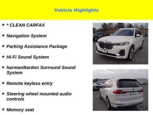 2020 bmw x7 xdrive40i in clifton park, new york