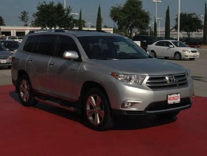 2012 toyota highlander limited in spring, tx