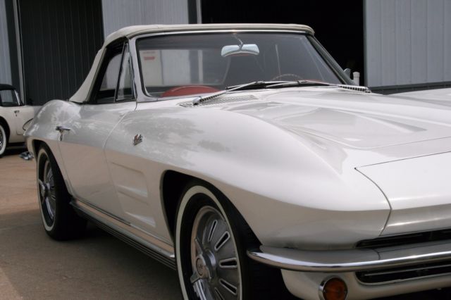 super rare 1964 corvette factory air condition roadster #'s matching