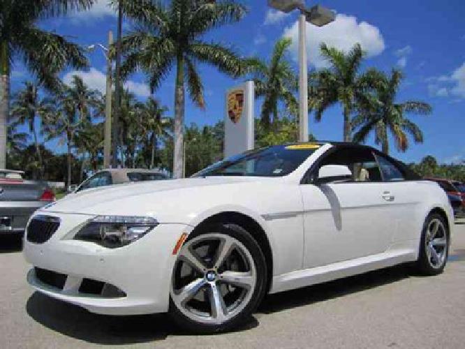 used 2010 bmw 6 series 2dr conv 650i convertible, 14,345 miles in naples, fl