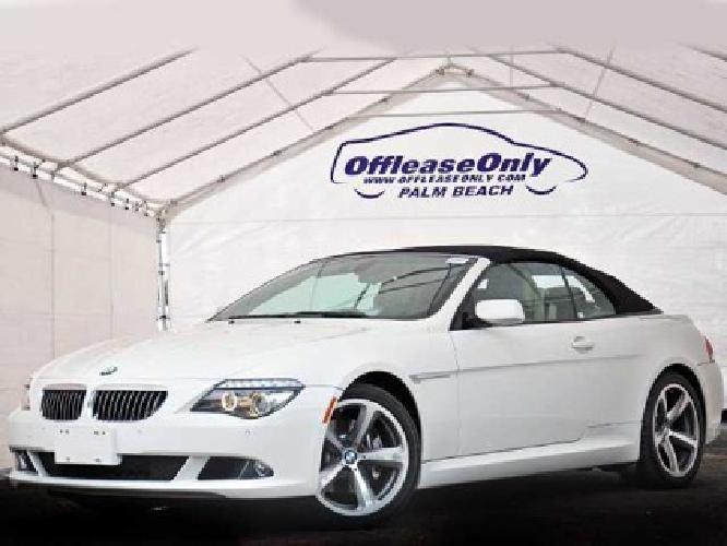 2009 bmw 6 series 650i convertible in lake worth, fl