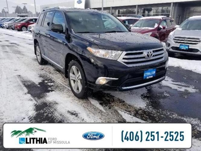 2012 toyota highlander limited awd limited 4dr suv for sale in missoula, montana