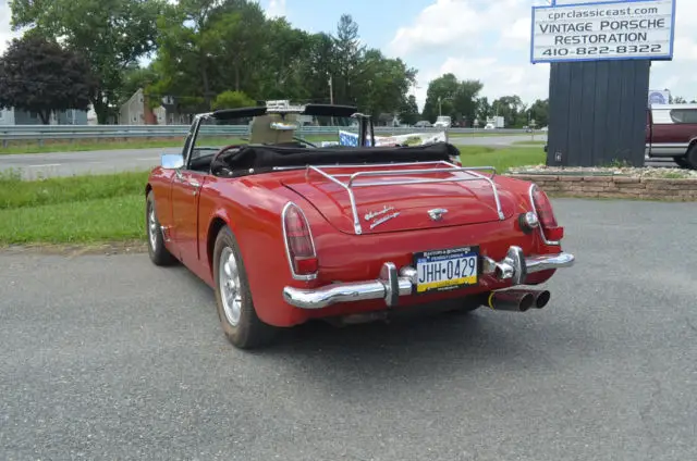 classic look, austin healey bugeye sprite clone, 1973 mg midget base