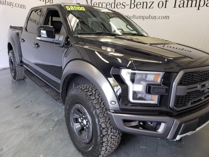 used 2018 ford f150 4x4 crew cab raptor tampa, fl 33614 for sale in tampa, florida