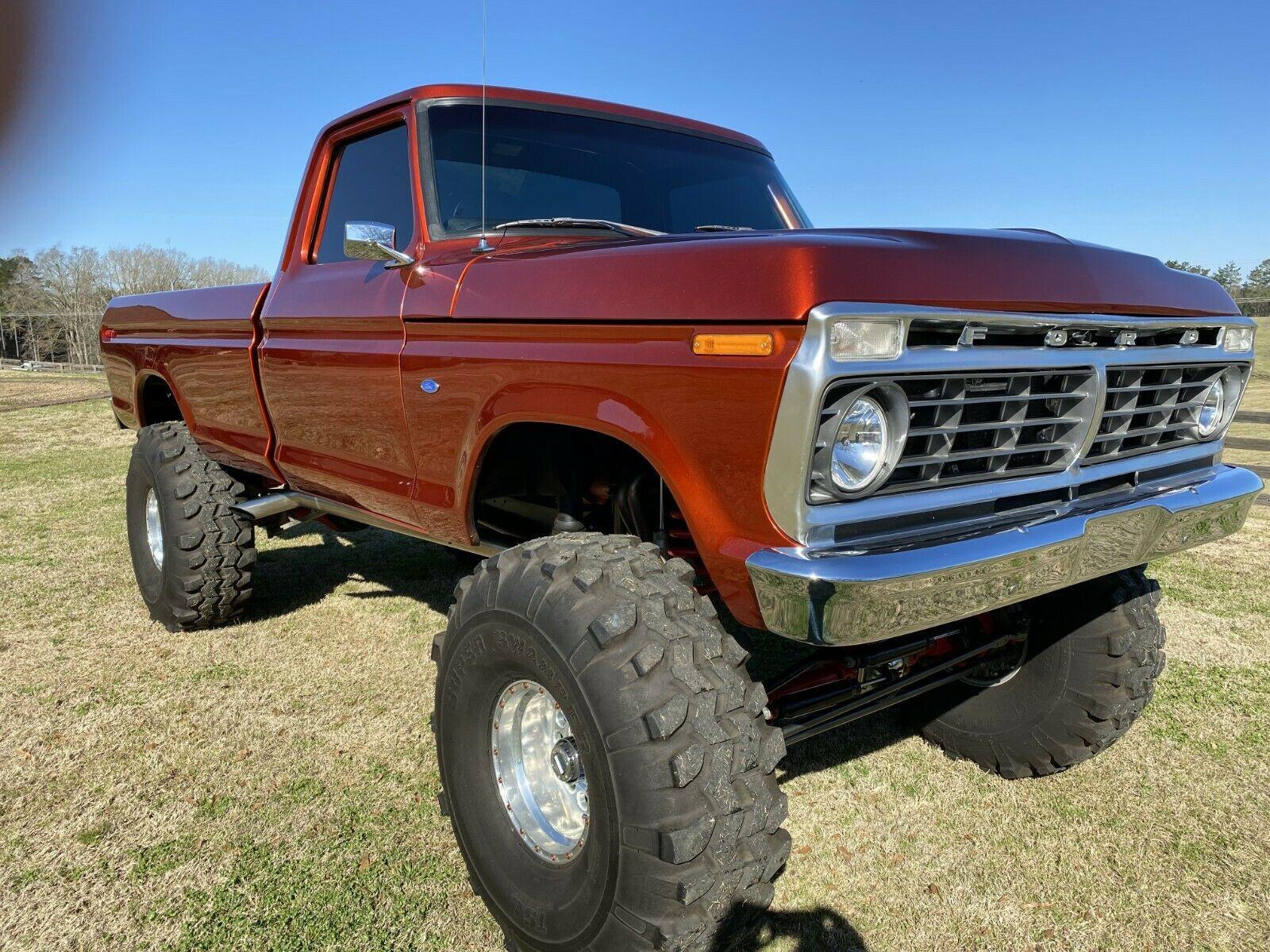 1973 ford f-100 ranger built 460 1979 steering controls
