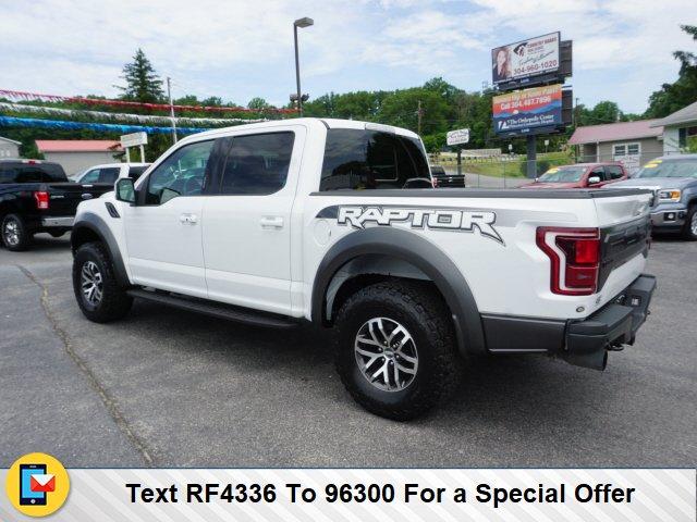used 2018 ford f150 4x4 crew cab raptor princeton, wv 24740 for sale in elgood, west virginia