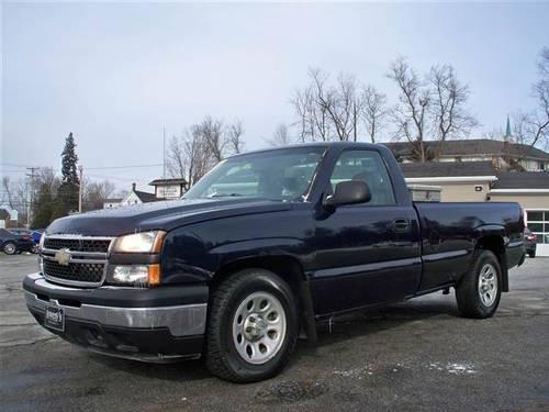 2006 chevrolet silverado 1500 regular cab ls pickup 2d 8 ft for sale in barre, vermont