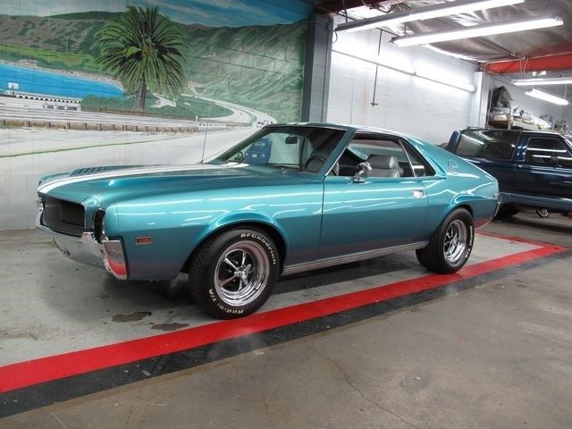 1969 amc amx go pack 390cu. multiple show winner rare color !