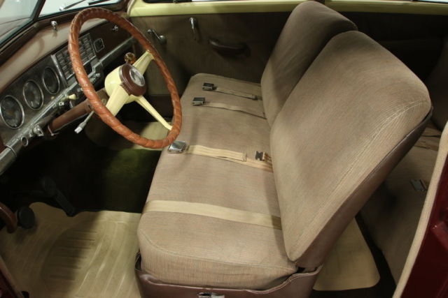 218 ci inline 6, rare slope back, nice car, custom look, solid car, runs great!