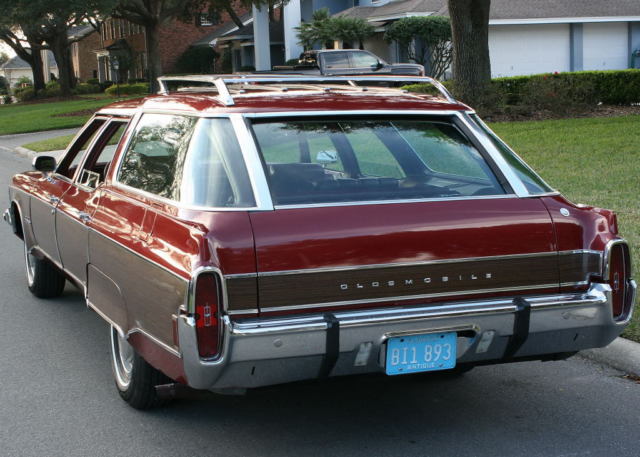 rare low mile survivor -1973 oldsmobile 98 custom cruiser - 64k orig miles