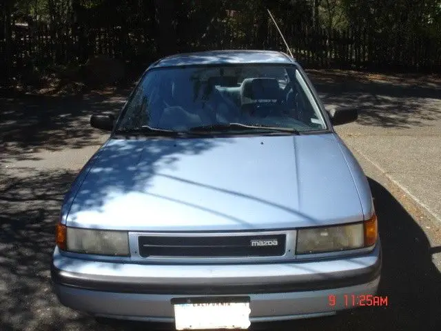 1991 blue mazda protege