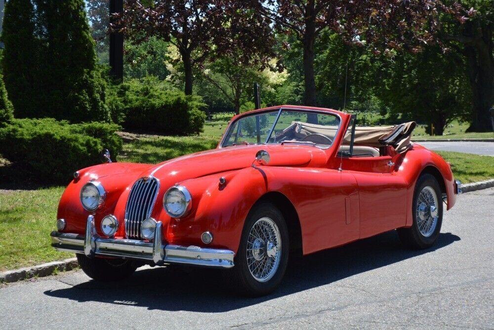 1957 jaguar xk excellent paint chrome and interior