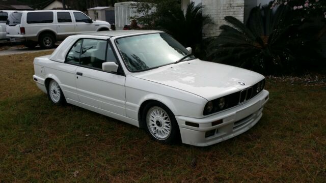 1992 bmw e30 mtech ii convertible with factory hardtop
