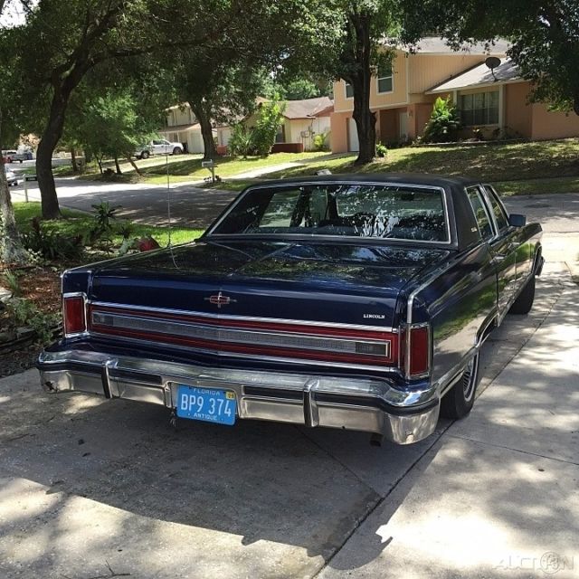 1979 lincoln continental used automatic numbers matching
