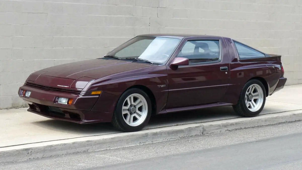 outstanding original 1988 chrysler conquest tsi . survivor ...mitsubishi starion