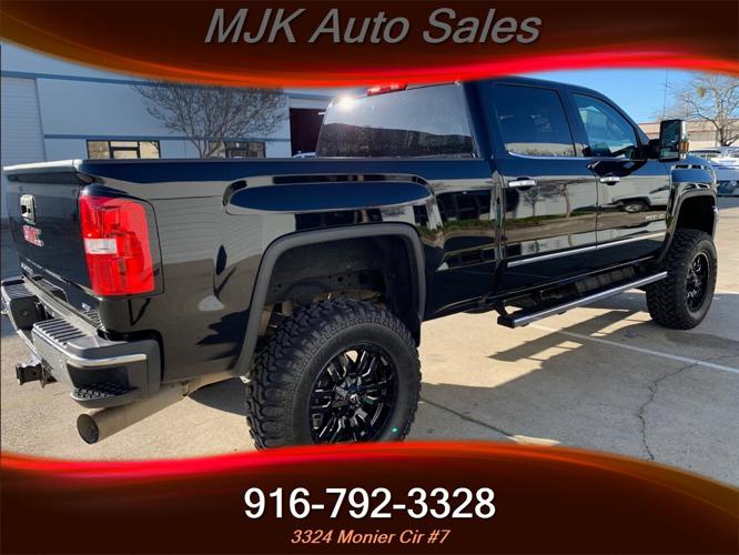 used 2018 gmc sierra 2500 4x4 crew cab slt rancho cordova, ca 95742 for sale in rancho cordova, california