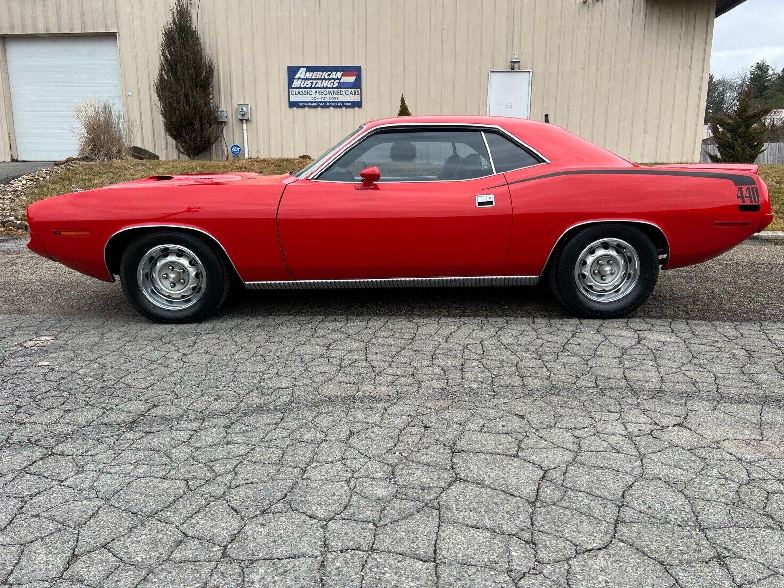 1970 plymouth cuda 440 track pak 440 4 speed original